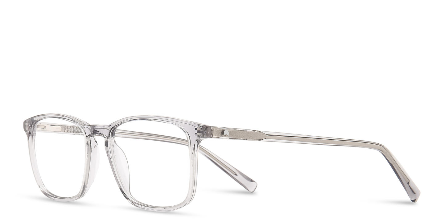 TRICE Square Eyeglasses in Grey – Product Photo 1