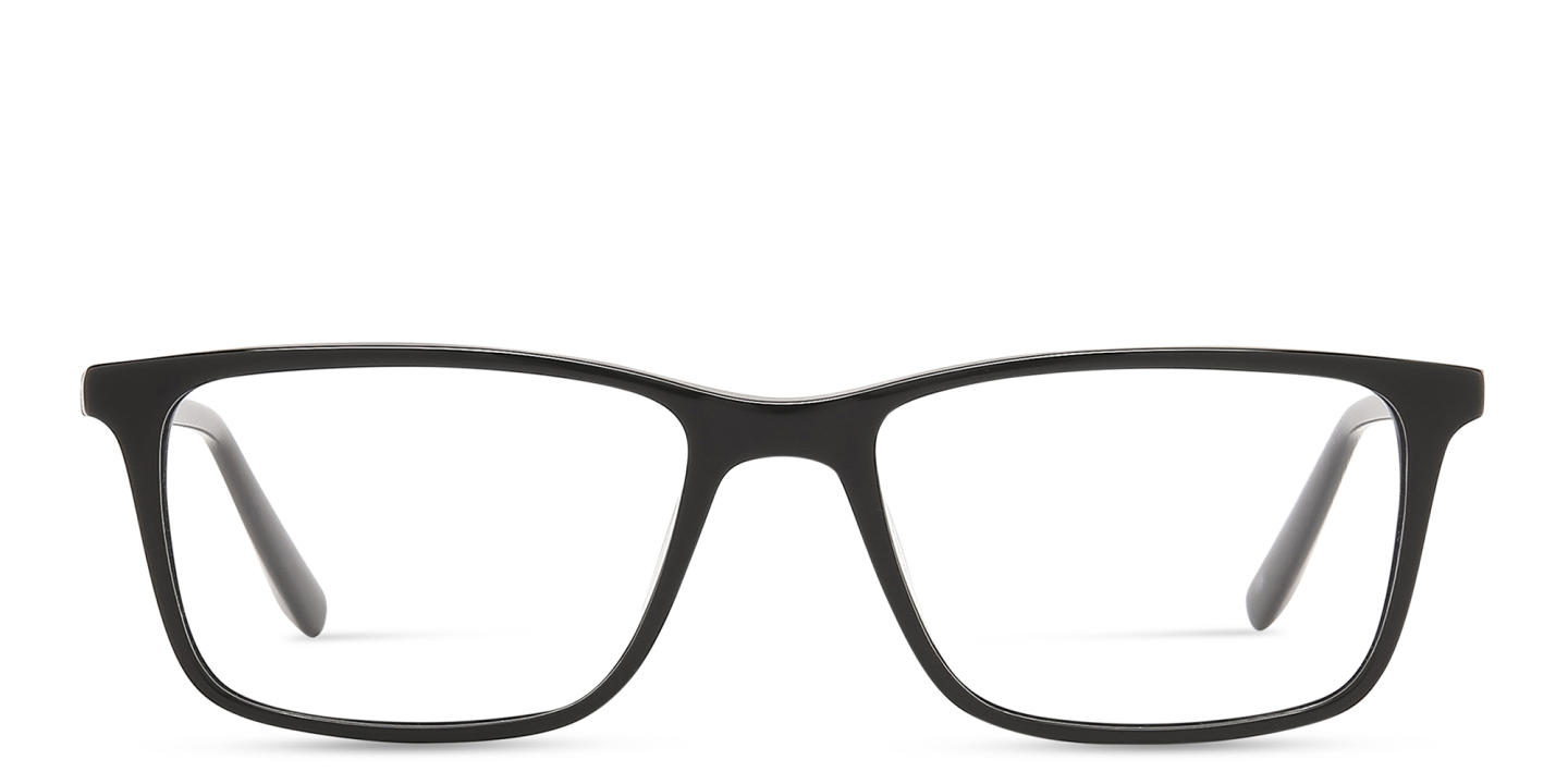 TRICE Rectangle Eyeglasses in Black – Product Photo 0