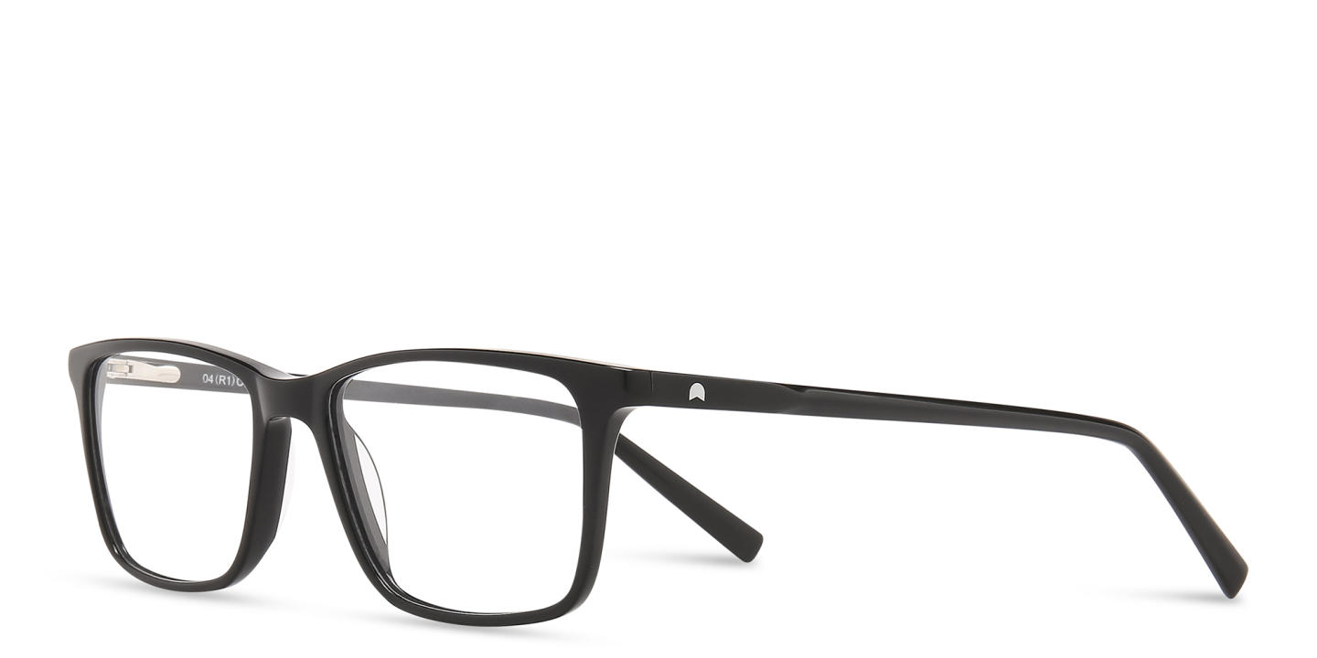 TRICE Rectangle Eyeglasses in Black – Product Photo 1