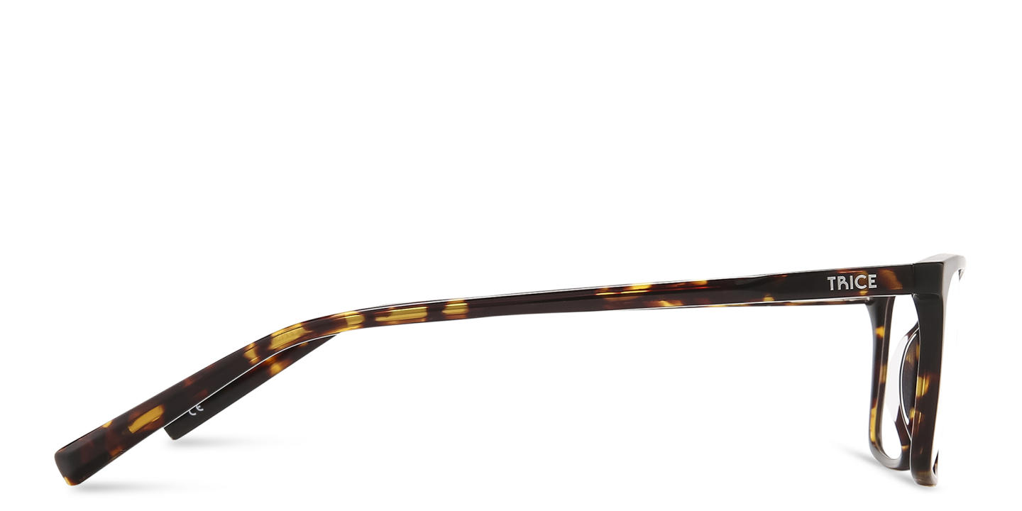 Shop TRICE Rectangle Eyeglasses in Tortoise online.