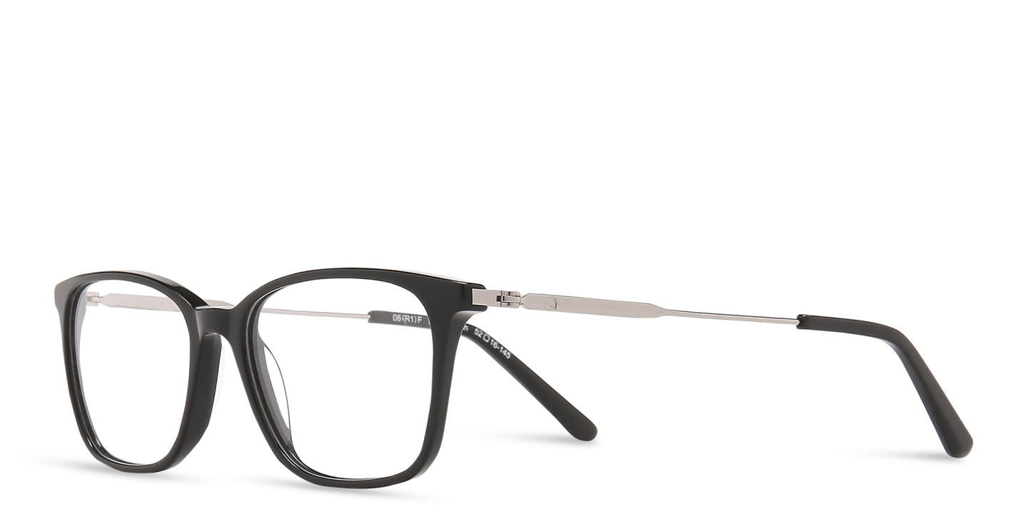 TRICE Square Eyeglasses in Black – Product Photo 1