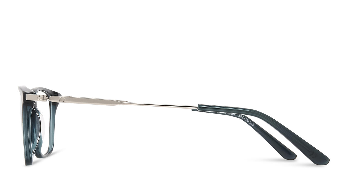 TRICE Square Eyeglasses in Green – Product Photo 2