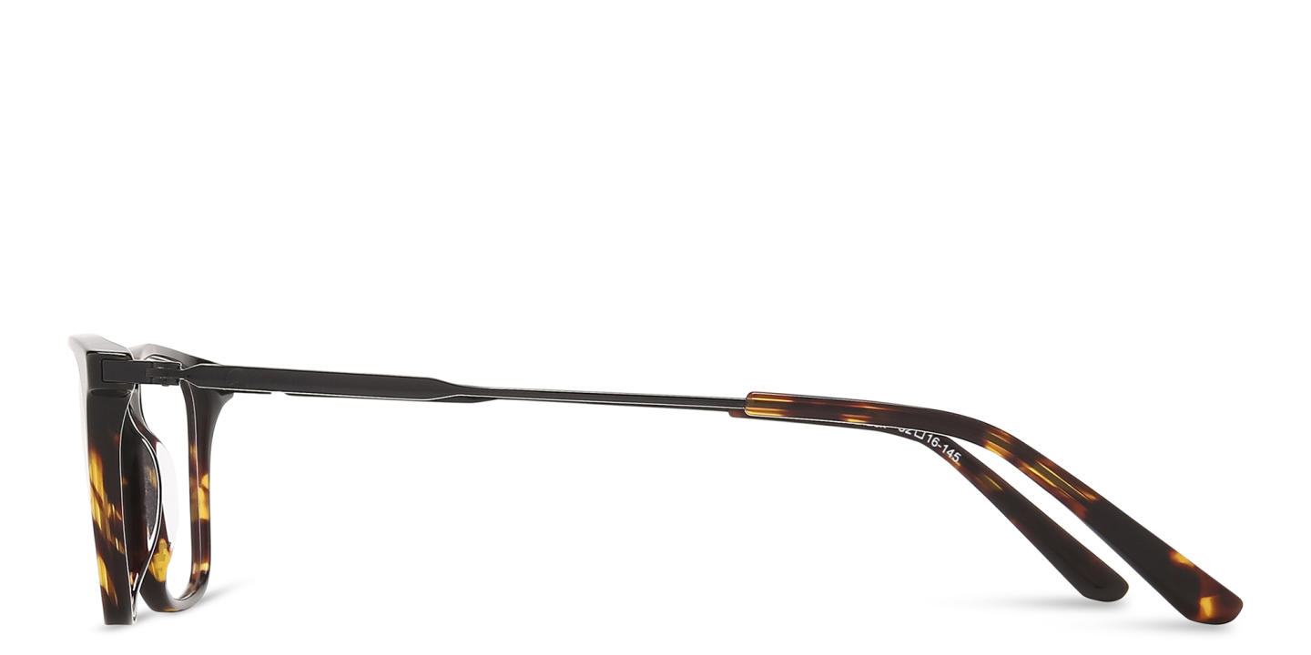 TRICE Square Eyeglasses in Havana – Product Photo 2