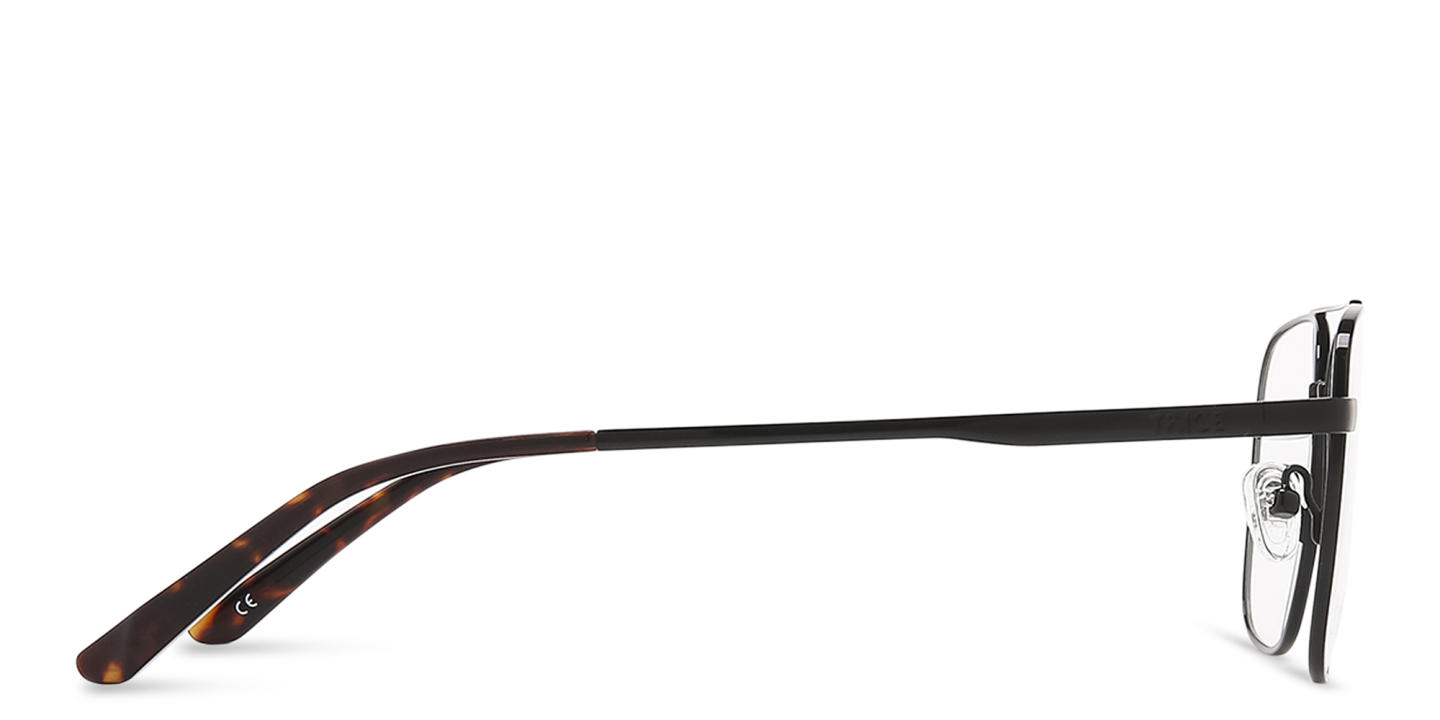 TRICE Square Eyeglasses in Black – Product Photo 3