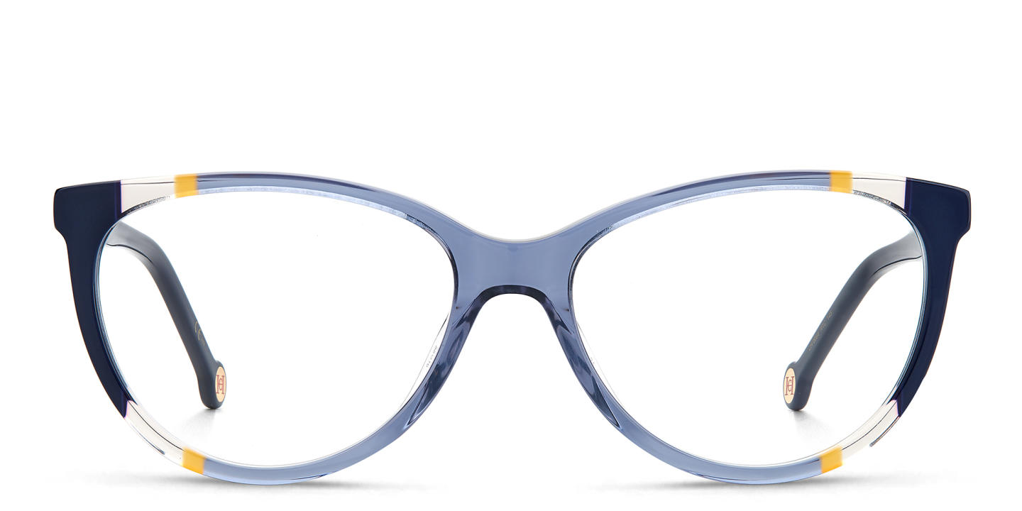 Carolina Herrera Cat-Eye Eyeglasses in Blue – Product Photo 0