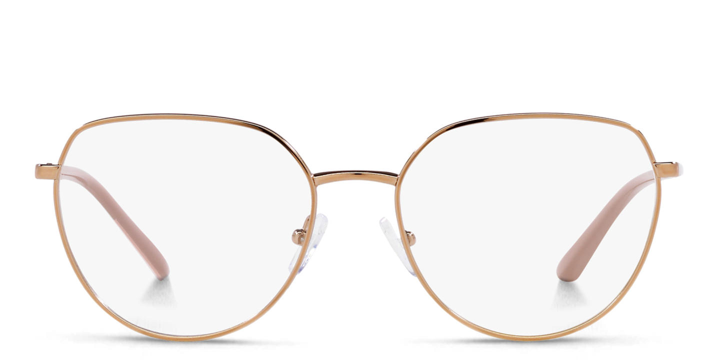 Armani Exchange Round Eyeglasses in Rose Gold – Product Photo 0