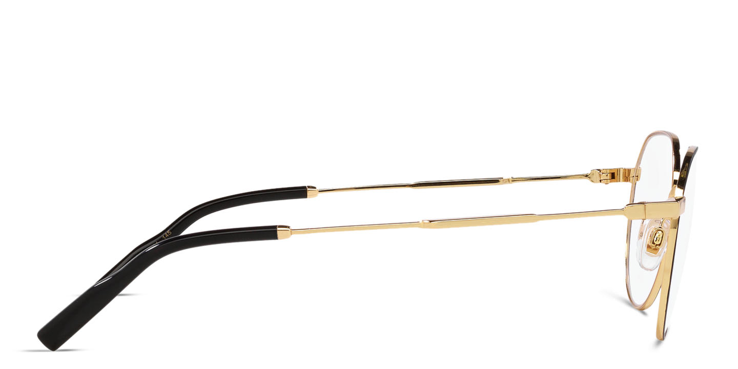 Dolce & Gabbana Panthos Eyeglasses in Gold/Matte Black – Product Photo 3