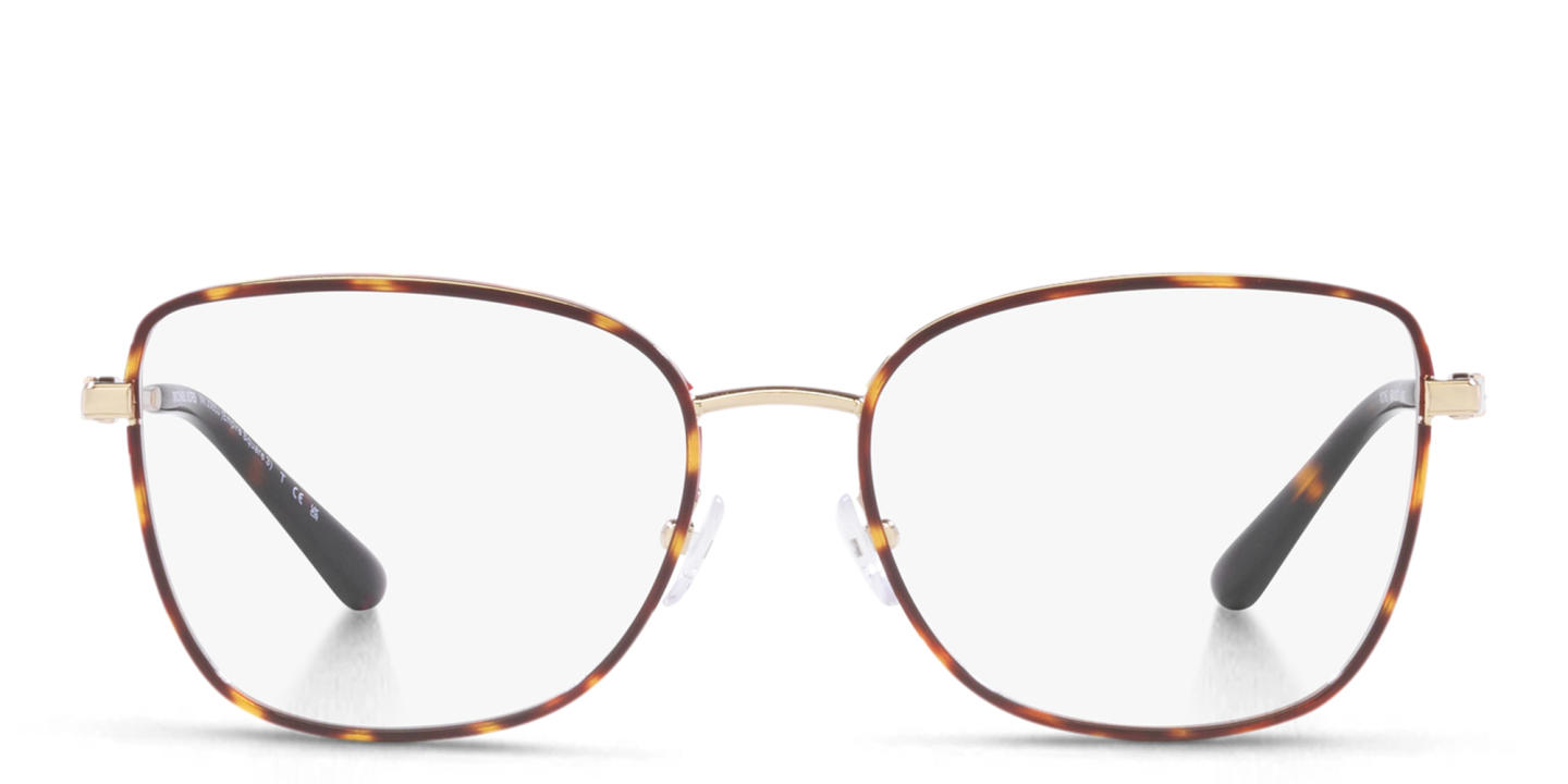 Michael Kors Square Eyeglasses in Gold – Product Photo 0