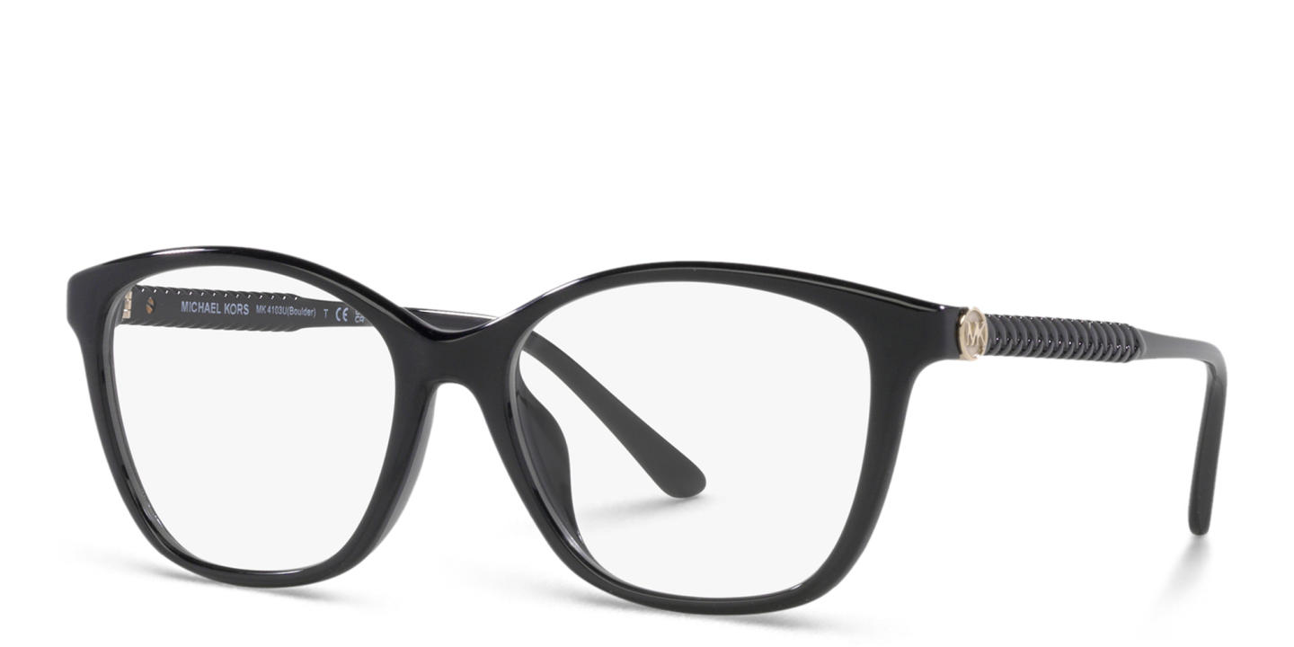 Michael Kors Square Eyeglasses in Black – Product Photo 1