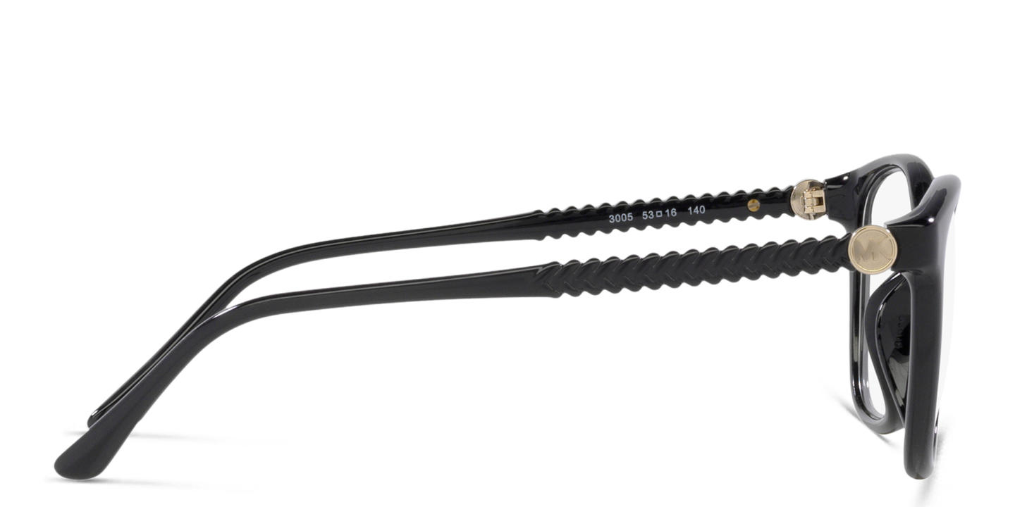 Michael Kors Square Eyeglasses in Black – Product Photo 2