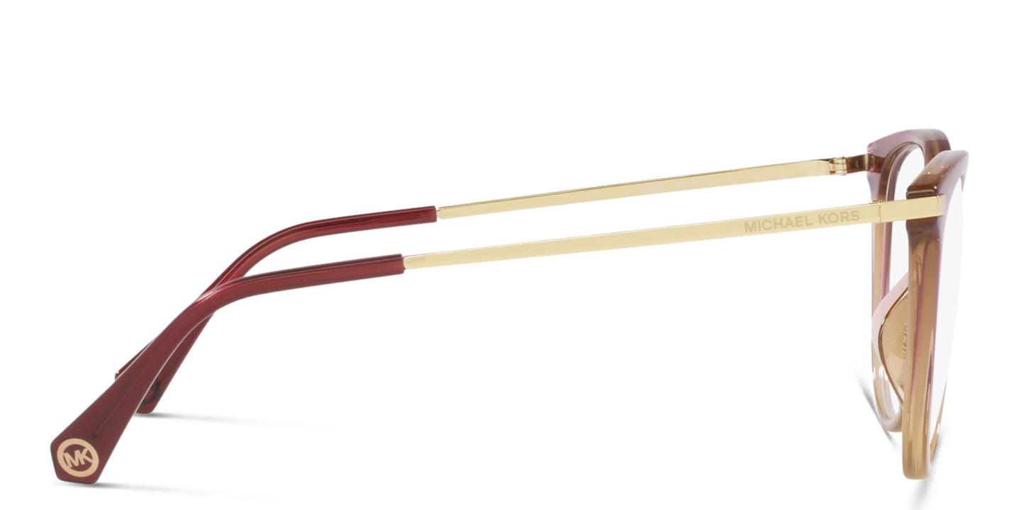 Michael Kors Westport Round Eyeglasses in Pink – Product Photo 2