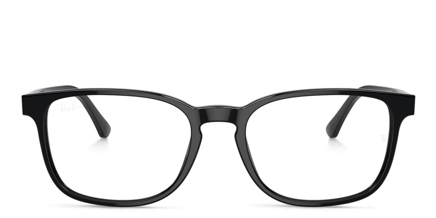 Shop Ray-Ban Unisex Pillow Eyeglasses in Black online.