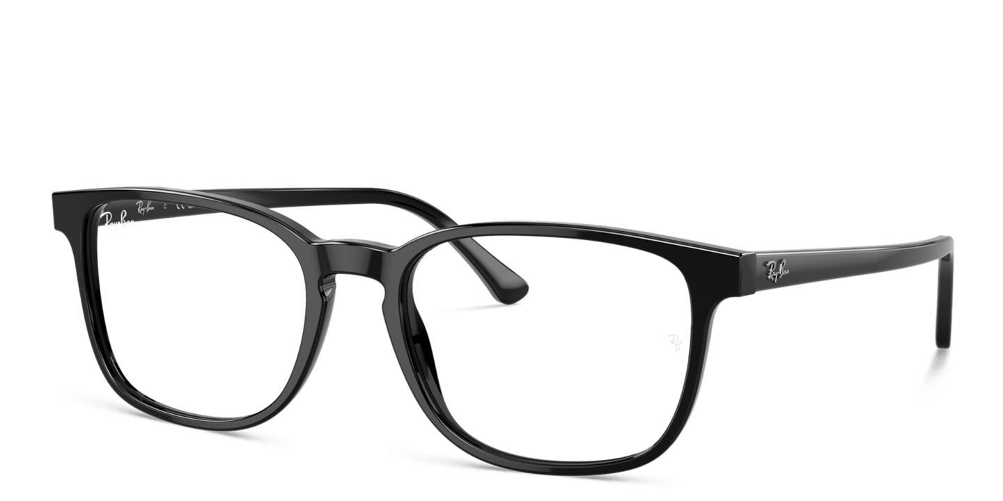 Shop Ray-Ban Unisex Pillow Eyeglasses in Black online.
