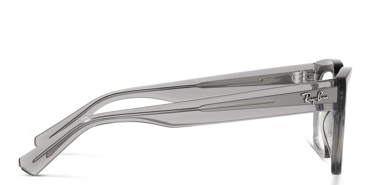 نظارات طبية مستطيلة للجنسين من راي بان بلون رمادي - صورة المنتج 2