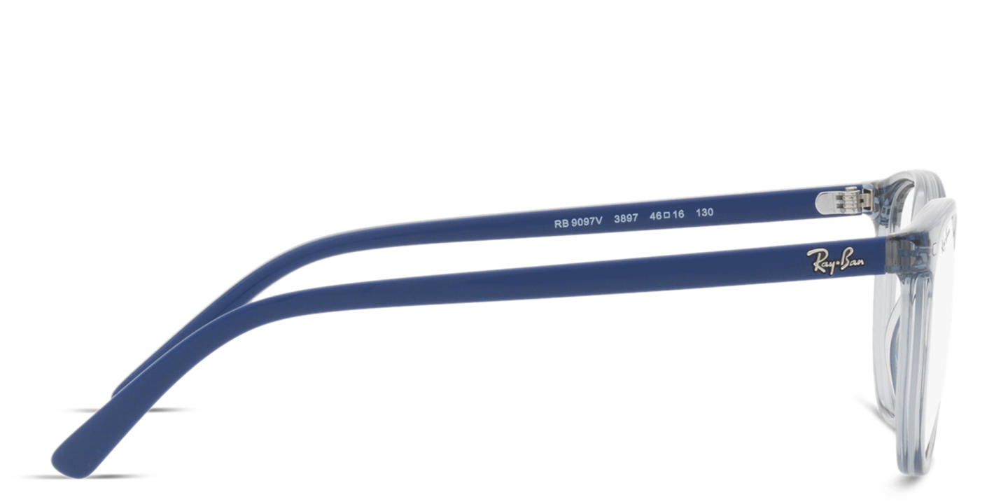 تسوق نظارات طبية إيليوت بإطار غير منتظم للأطفال راي بان جونيور بلون أزرق شفاف أونلاين.