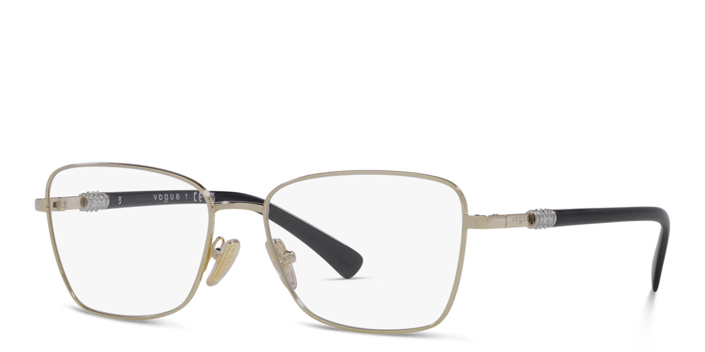 Vogue Eyewear Cat-Eye Eyeglasses in Gold – Product Photo 1