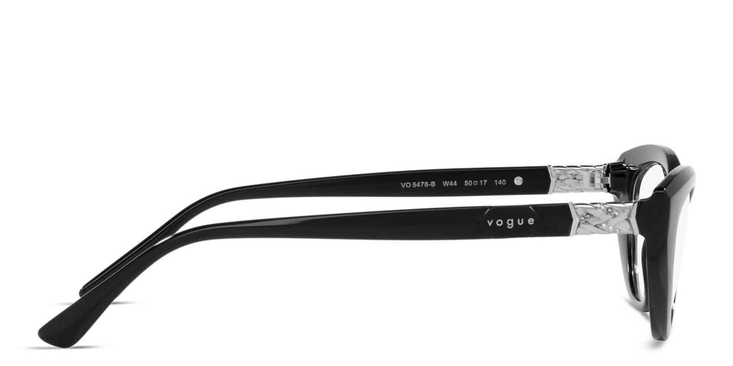 Vogue Eyewear Cat-Eye Eyeglasses in Black – Product Photo 2