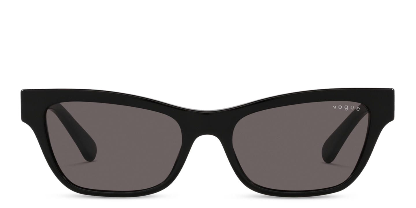 Vogue Eyewear Rectangle Sunglasses in Black – Product Photo 0