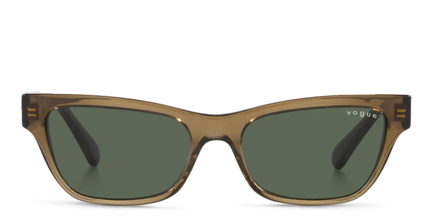 Vogue Eyewear Rectangle Sunglasses in Green – Product Photo 0