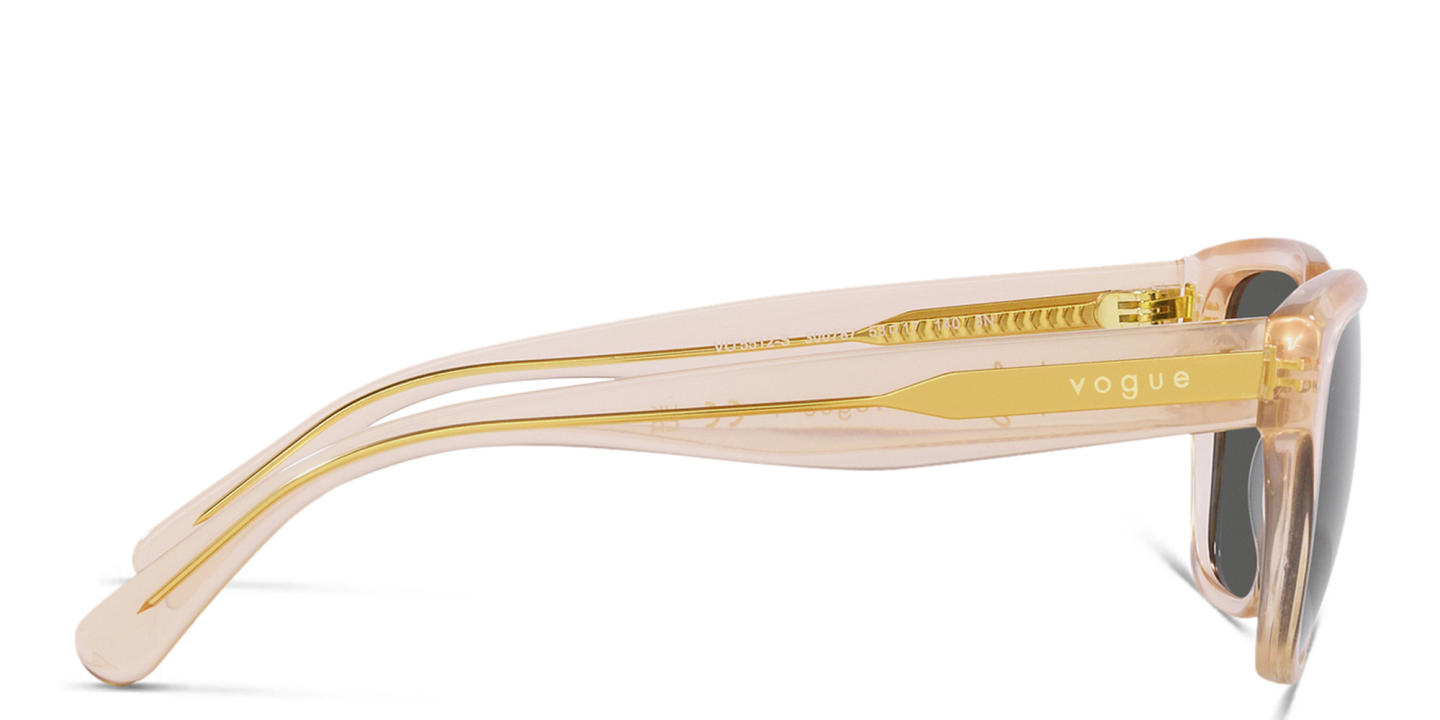 Vogue Eyewear Rectangle Sunglasses in Beige – Product Photo 2