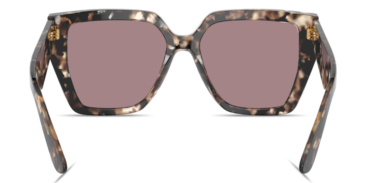 Dolce & Gabbana DG Motif Square Sunglasses in Havana – Product Photo 3
