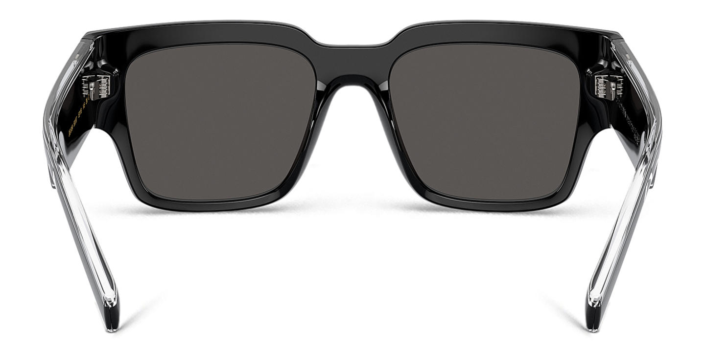 Shop Dolce & Gabbana Square Sunglasses in Black online.