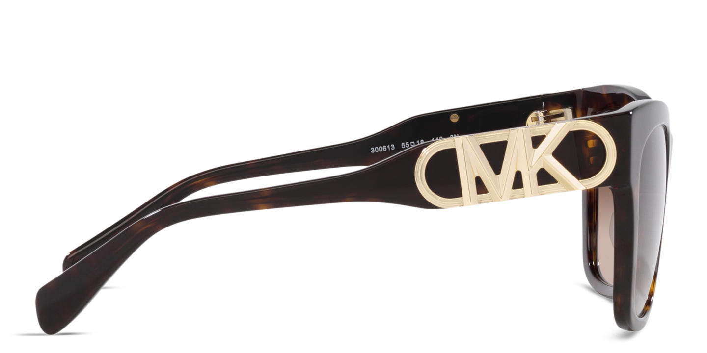 Michael Kors Empire Square Butterfly Sunglasses in Havana – Product Photo 2