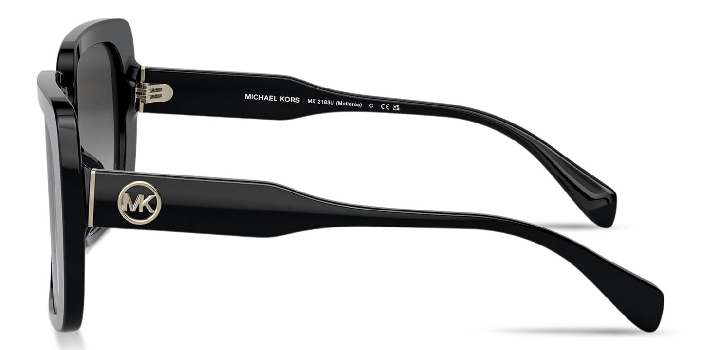 Michael Kors Mallorca Oversized Square Sunglasses in Black – Product Photo 2
