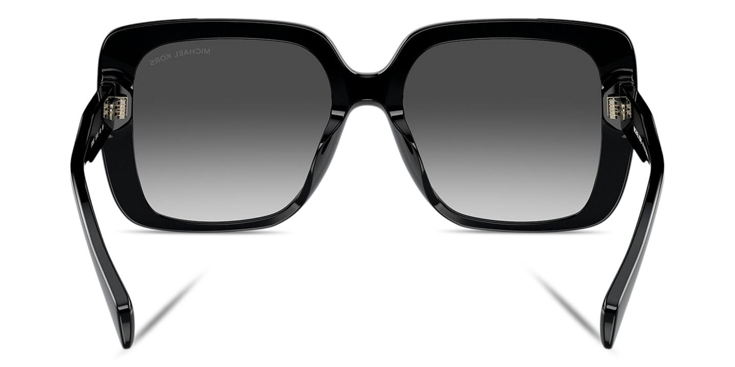 Michael Kors Mallorca Oversized Square Sunglasses in Black – Product Photo 3