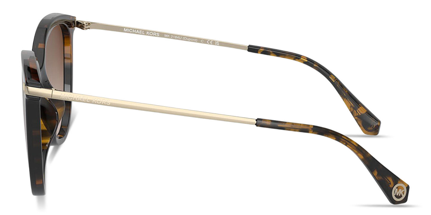 تسوق نظارات شمسية دوبون طراز كات آي مايكل كورس بلون متموج أونلاين.