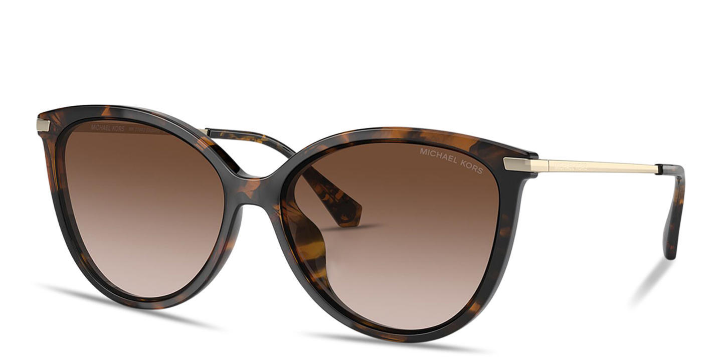 Shop Michael Kors Dupont Cat-Eye Sunglasses in Tortoise online.