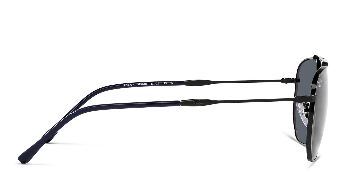 Shop Ray-Ban Unisex Irregular Sunglasses in Black online.