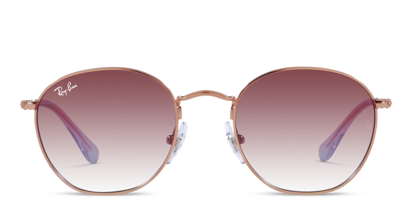 Ray-Ban Junior Kids Irregular Sunglasses in Rose Gold – Product Photo 0