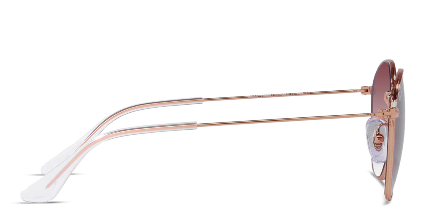 Ray-Ban Junior Kids Irregular Sunglasses in Rose Gold – Product Photo 2