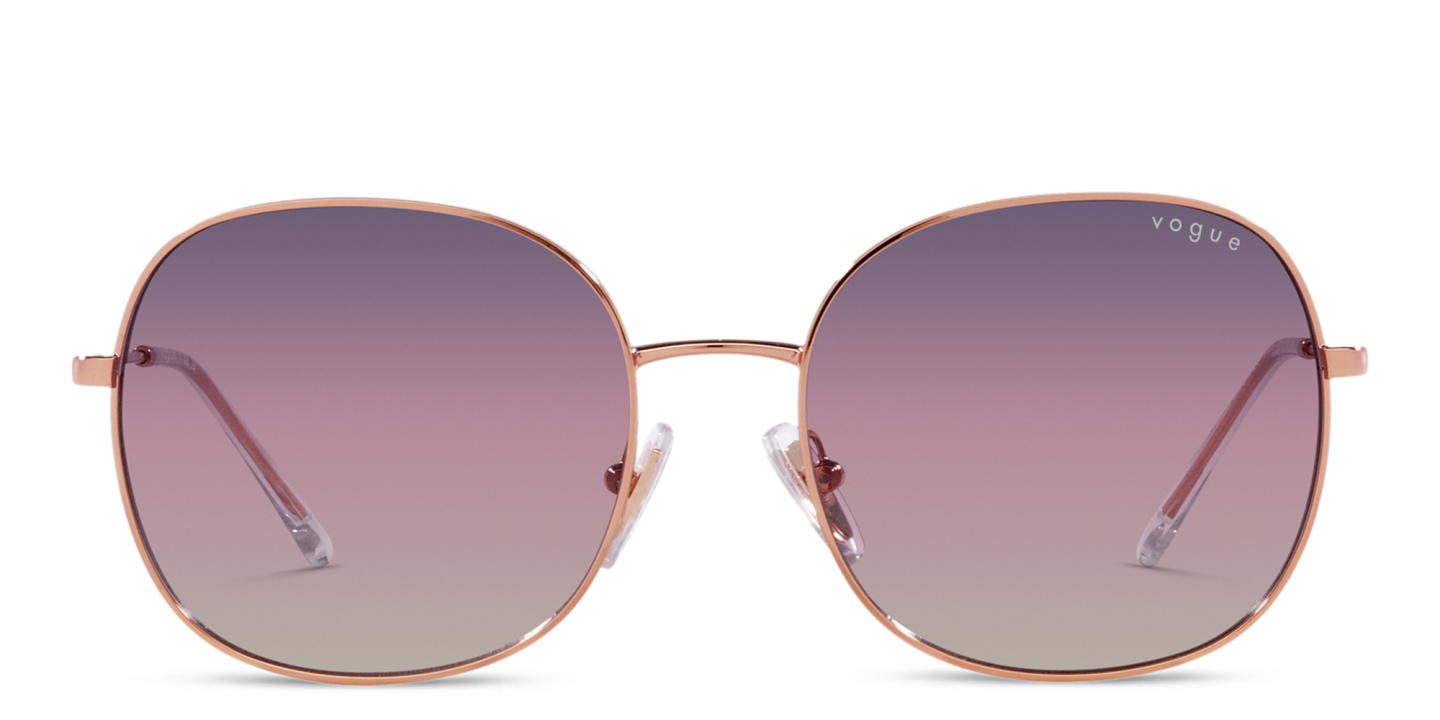 Vogue Eyewear Round Sunglasses in Rose Gold – Product Photo 0