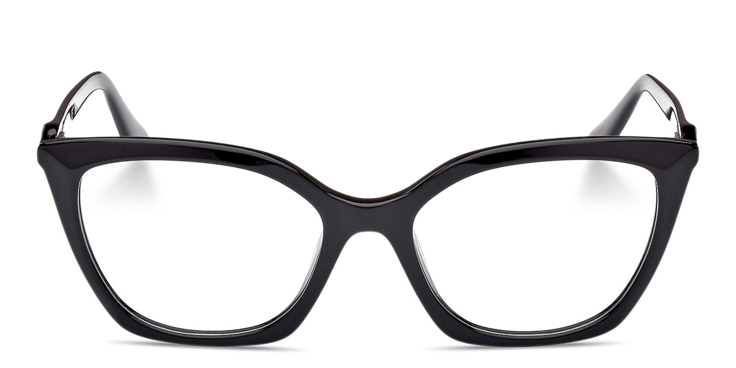 Shop Guess Cat-Eye Eyeglasses in Black online.