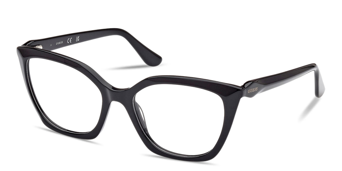 Shop Guess Cat-Eye Eyeglasses in Black online.