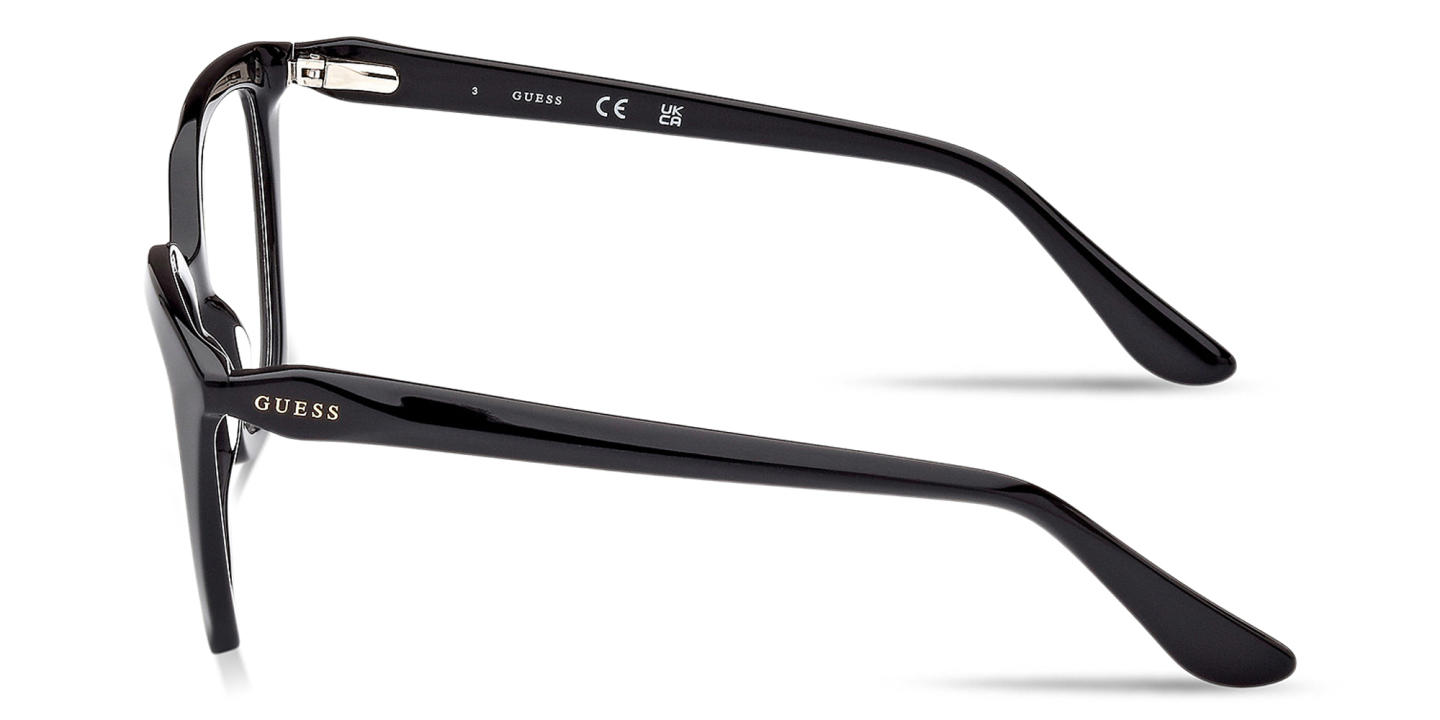 Shop Guess Cat-Eye Eyeglasses in Black online.