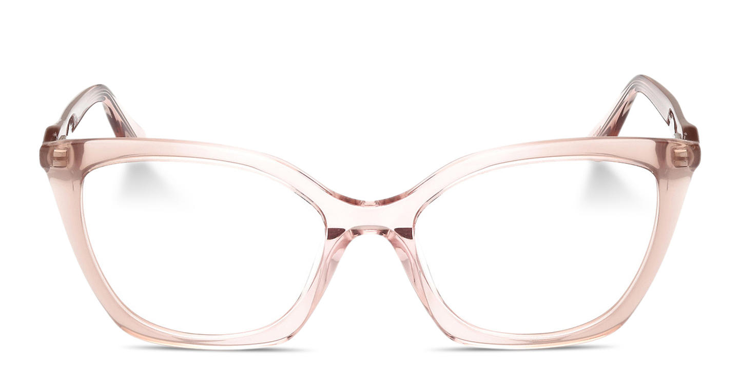 Shop Guess Cat-Eye Eyeglasses in Brown online.