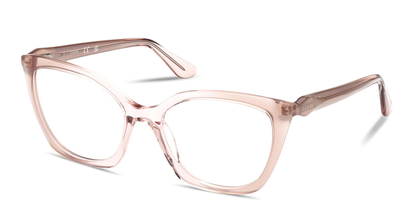 Shop Guess Cat-Eye Eyeglasses in Brown online.