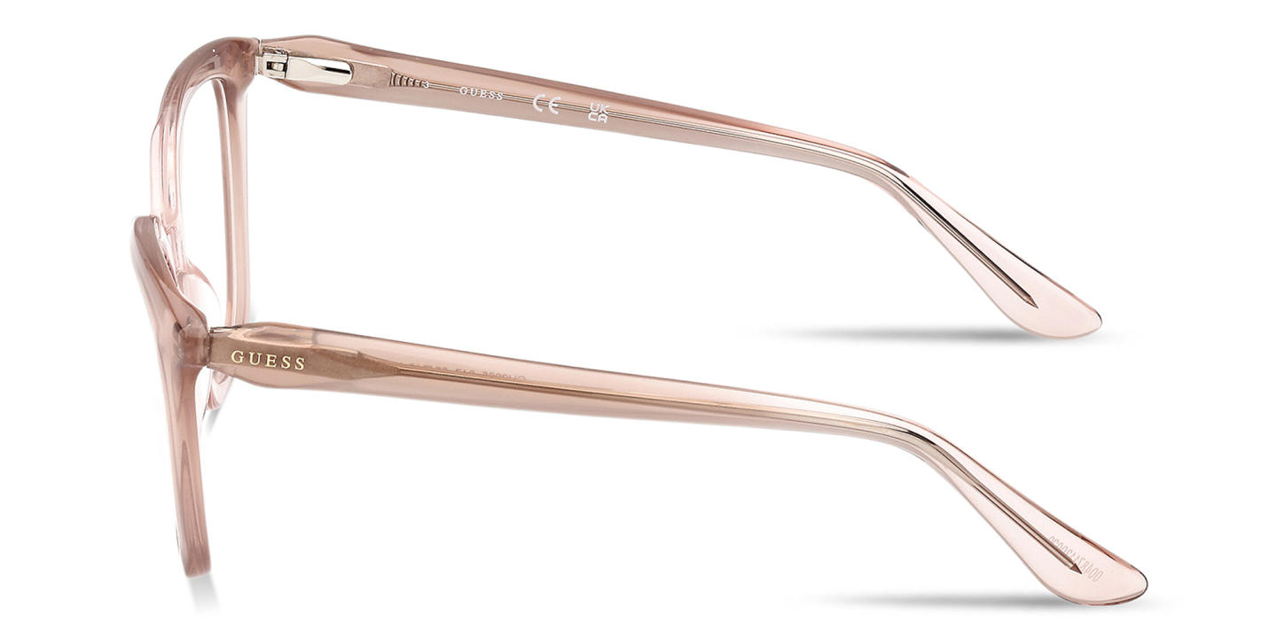 Shop Guess Cat-Eye Eyeglasses in Brown online.