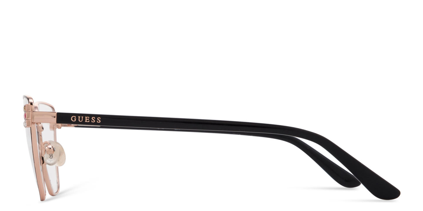 Guess Cat-Eye Eyeglasses in Black – Product Photo 3