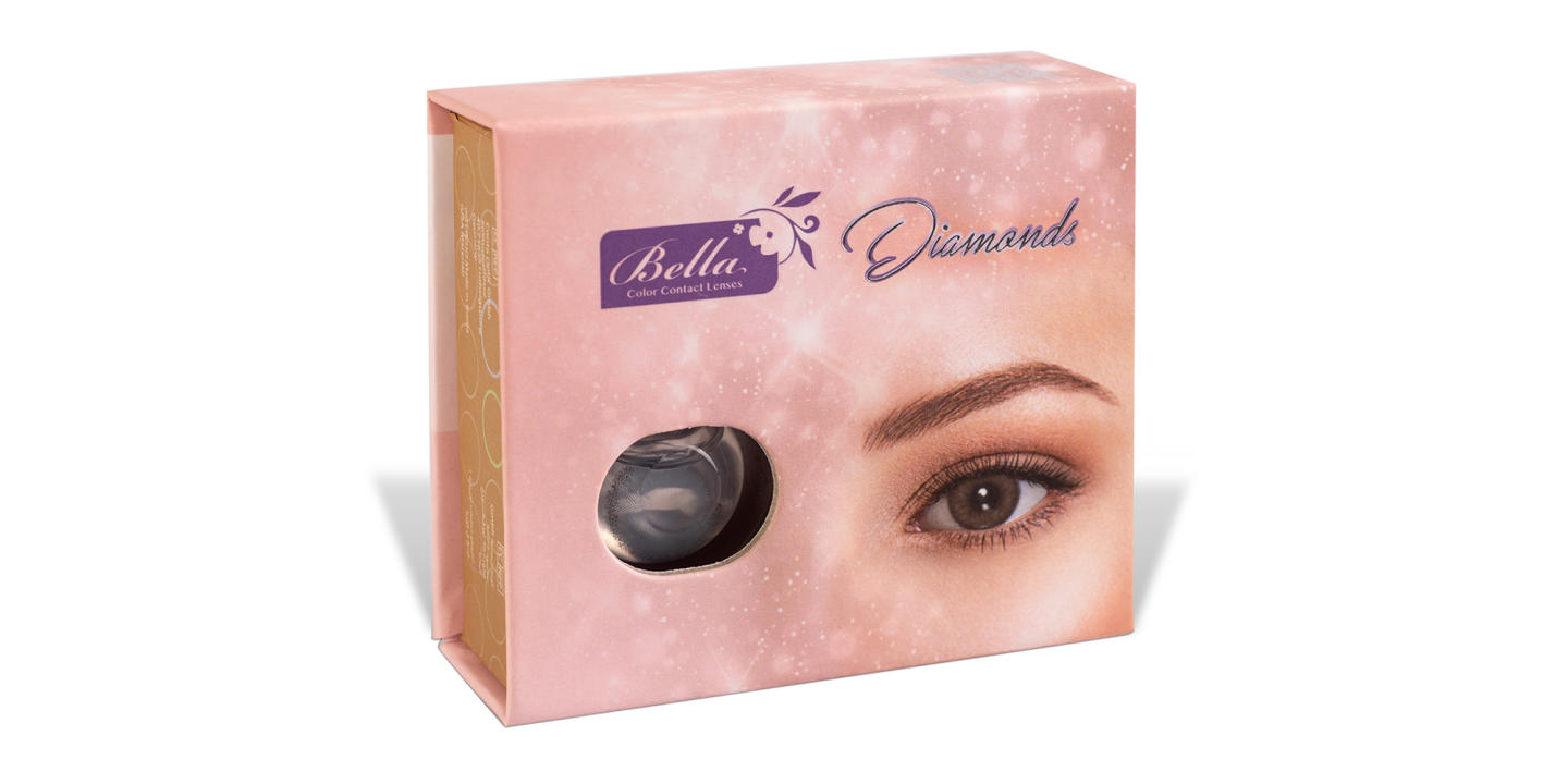 Shop Bella DIAMOND Monthly Color Contact Lenses - Moon Stone in Moon Stone online.