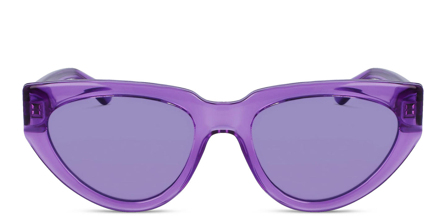 KARL LAGERFELD Cat-Eye Sunglasses in Purple – Product Photo 0