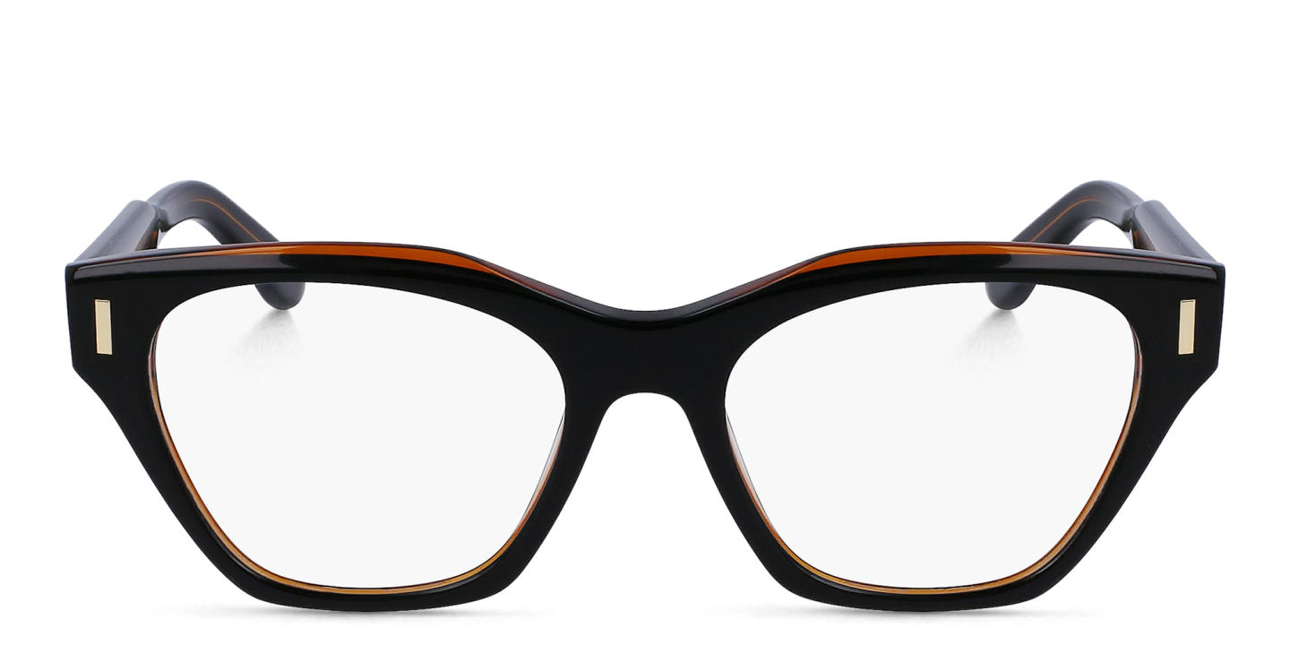 Calvin Klein Square Eyeglasses in Black – Product Photo 0