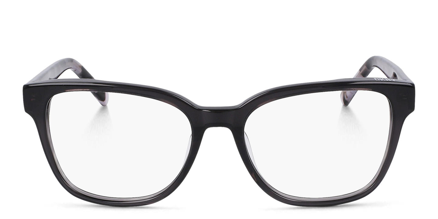 DKNY Square Eyeglasses in Black – Product Photo 0