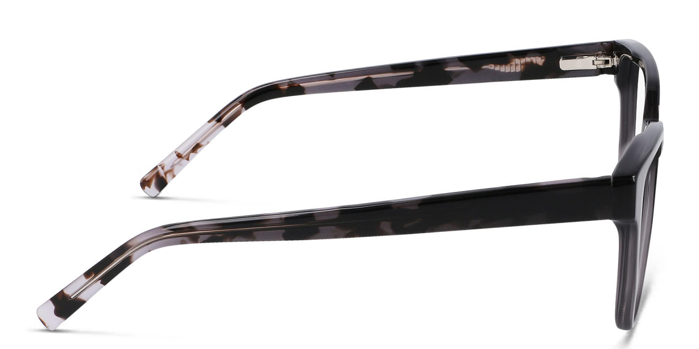 DKNY Square Eyeglasses in Black – Product Photo 2