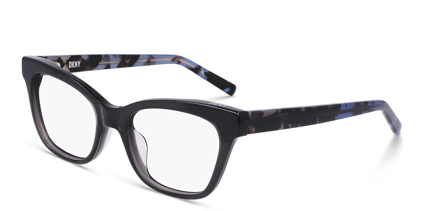 DKNY Cat-Eye Eyeglasses in Black – Product Photo 1