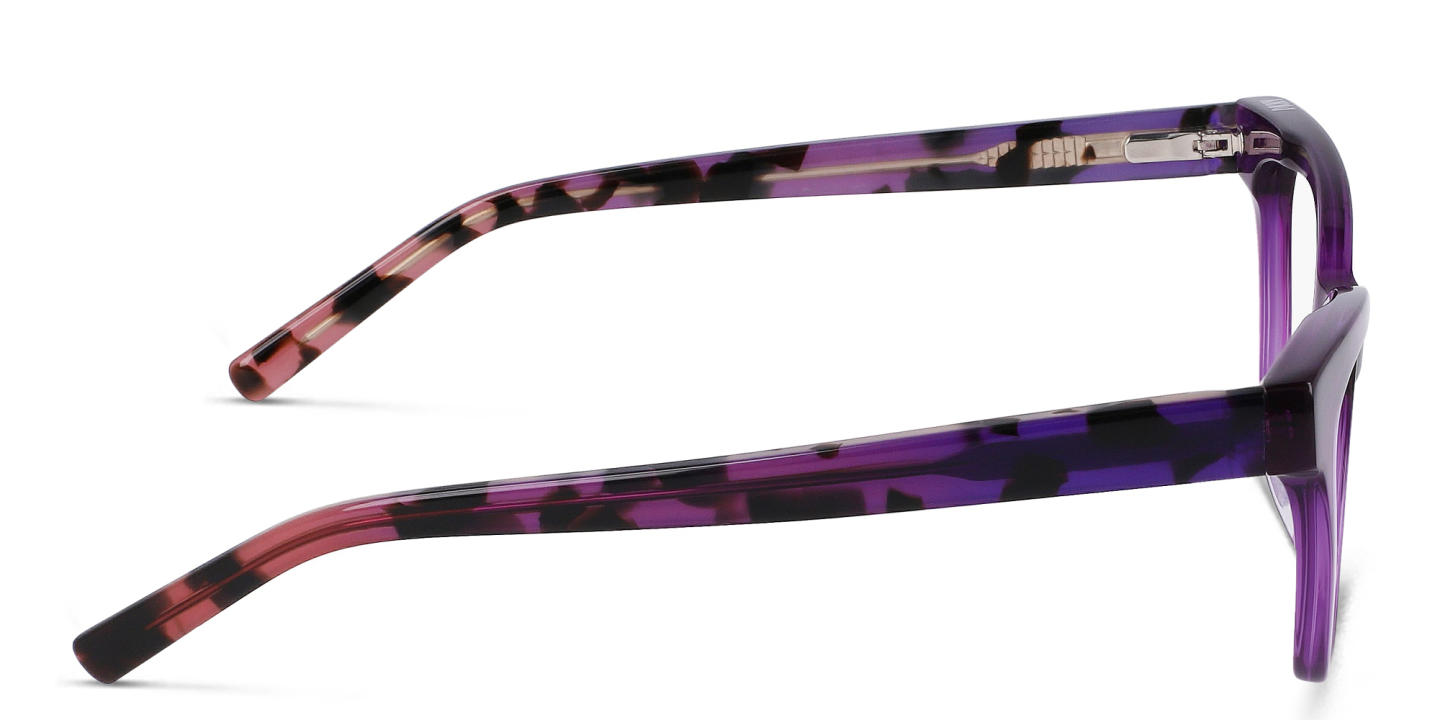 DKNY Cat-Eye Eyeglasses in Purple – Product Photo 2