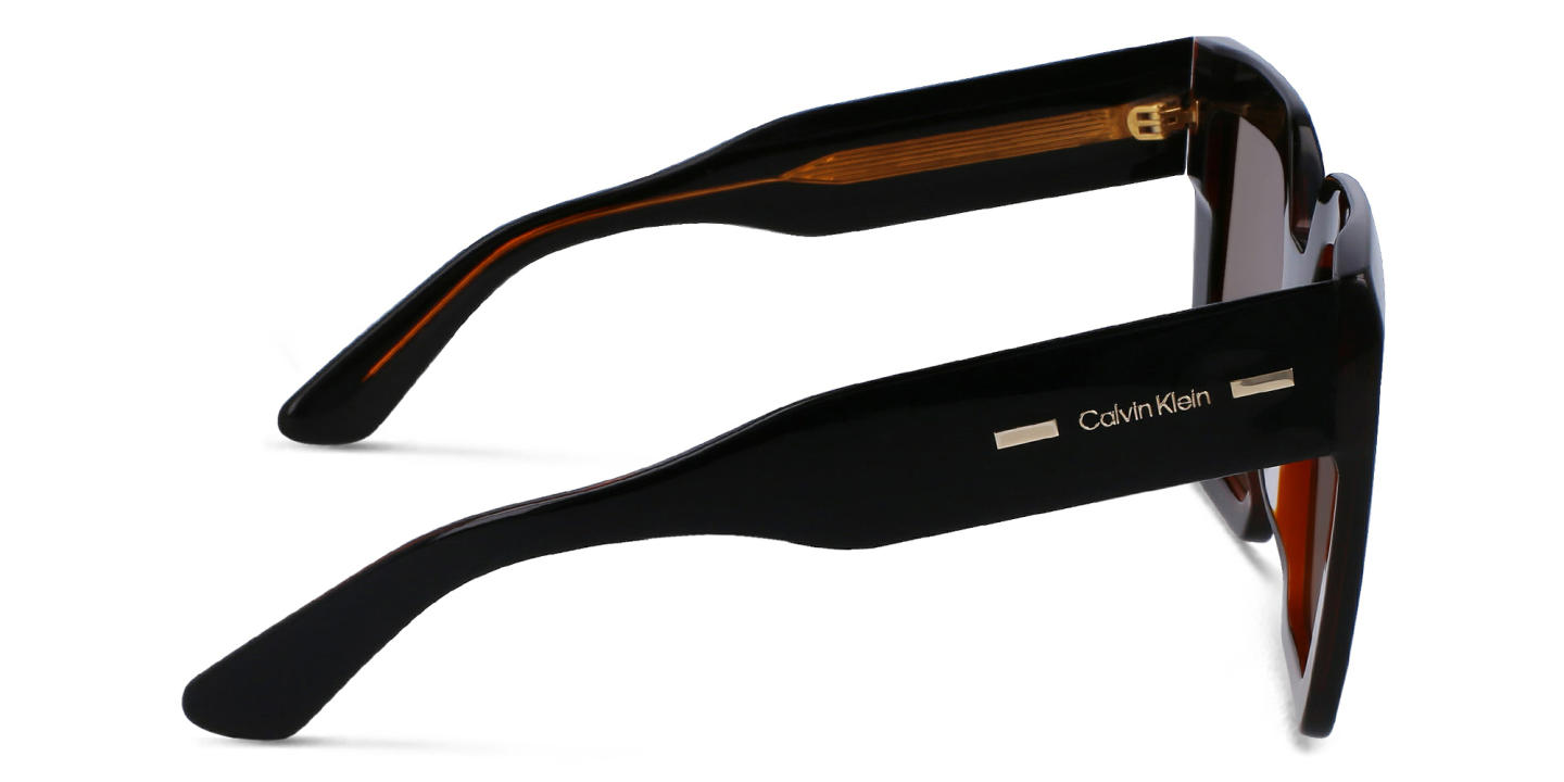 Calvin Klein Oversized Square Sunglasses in Black – Product Photo 2